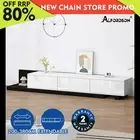 ALFORDSON 200-380cm Extendable Entertainment Unit TV Cabinet Stand Storage Shelf