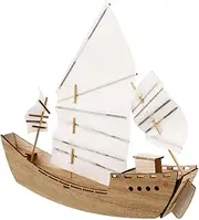 ADOCARN Model Boat Kits for Adults Wooden Sailboat Puzzle DIY Model Mini Sailboat Decor Wooden Toys Puzzle