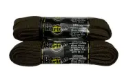 Doc Martens Brown 120cm Flat Boot Laces, Brand New, 2 Pair