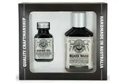 Bearded Chap: Luxe Beard Duo Kit - Staunch (30ml Oil & 100ml Wash)