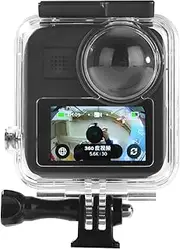 Waterproof Housing Case for Gopro Max Action Camera, Underwater Diving Protective Shell 30M with Bracket Accessories