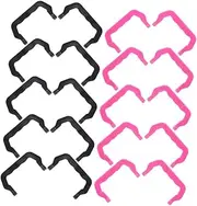 BESPORTBLE 20pcs Plastic Small Crate Handle Detachable Cage Handle Birdcage Birdcage Supplies