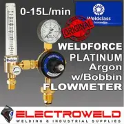 WELDCLASS Platinum Bobbin Argon Gas Regulator Flowmeter Tig Mig Welding 4-ABFR15