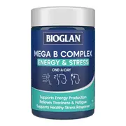 Bioglan Mega B Complex Energy And Stress 90 Tablets