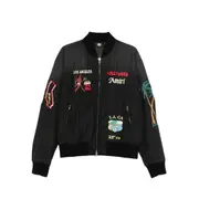 [Amiri] Amiri Embellished Bomber Jacket L BLACK