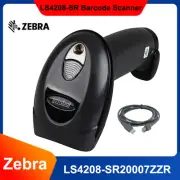 Zebra Symbol LS4208-SR20007ZZR 1D Laser Handheld Barcode Scanner with USB Cable