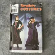 Sewing Pattern Simplicity 8750 Sz 16-20 Steampunk Corset Skirt Cosplay Costume