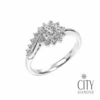在飛比找momo購物網優惠-【City Diamond 引雅】『玫瑰迴廊』天然鑽石1克拉