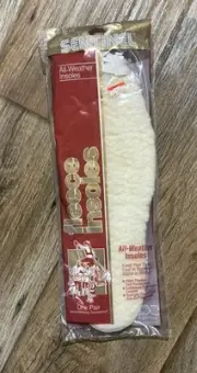 Sentinel Fleece All Weather Insoles Trim To Fit Made In USA Summer And Winter
