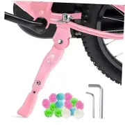 Kickstand for Kids Bike Center Mount for 16 18 20 Inch For 18 inch wheels Pink