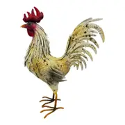 Willow & Silk 45cm Proud Rooster Statue/Ornament Home/Garden Decor 31x22.5x45cm
