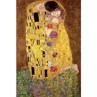 在飛比找蝦皮商城優惠-克林姆 Gustav Klimt《吻》- 進口海報