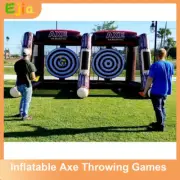2 Players PVC Competition Inflatable Axe Throwing Games Carnival Sports Games