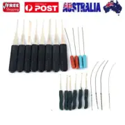 12pcs Lock Broken Key Extractor Remove Removal Hooks Locksmith Tool Set