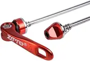 1 Pair of Mountain Road Bike Wheel Set Ultralight Quick Release Skewers with Aluminum Alloy Accessories Parts of ycle Red