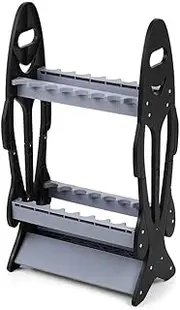 16 Fishing Rod Holder Storage Rack Fishing Pole Stand Garage Organizer Holds