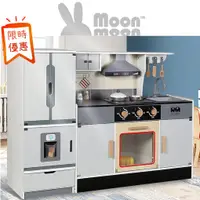 在飛比找蝦皮購物優惠-🔥幼樂比 廚房冰箱組🔥【MoonMoon樂園】冰箱廚房 木製