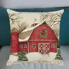 Supplies Sofa Couch Christmas Pillow Covers Party Cushion Pillow Cases