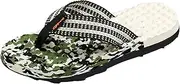 [Generic] Bathroom Sandal Flip Flops Size 12 Bottom Thick Bottom Non Slip and Light Cover Comfortable Colorblock Camouflage Pattern Beach Slippers Sandals Flip Flops for Men Cow Print Shoes Men