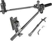 Husky 32218 Center Line TS with Spring Bars - 800 lb. to 1,200 lb. Tongue Weight Capacity (2-5/16" Ball)
