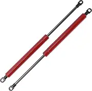 X AUTOHAUX 350mm/13.78" Gas Struts 100N Gas Springs Red Carbon Steel 2 Pcs RV Car Toolbox Lid Storage Box Cover Cabinet Door Cover