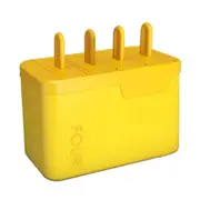 2Pcs 4 Grid Reusable Frozen Moulds Eco-Friendly Juices Purees Yogurt Food Grade Popsicle Molds DIY Ice Cream Tools For Children