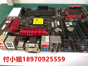 MSI/微星 Z97-G43 GAMING/3/5/7主板1150針支持i7 4790K DDR3內--主板價格變動大請