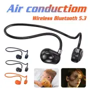 Bone Conduction Headphones Bluetooth 5.3 Wireless Earbuds Outside Sport Headset