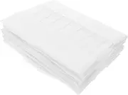[Holibanna] 20Pcs Disposable Non Woven Chef Hats for Lightweight and Skin Friendly Kitchen Accessories for Boys and Convenient White