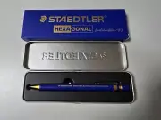 Staedtler Hexagonal Mechanical Pencil Limited Edition Version 2 Blue Gold 0.5mm