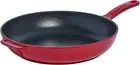 Cookware - Enameled Cast Iron Skillet - Red - Exceptional Heat Retention & Durab