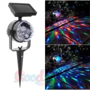 Solar Christmas LED Moving Laser Projector Lights Xmas Outdoor Landscape Lamp