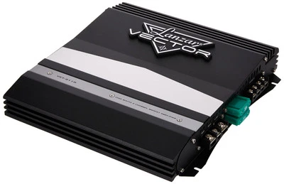 2-Channel High Power MOSFET Amplifier - Slim 1000W Bridgeable Mono Stereo 2 C...