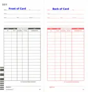 200 Lathem 7000E 7500E E7 Compatible Time Clock Cards, 3.375" W x 7.3125" L