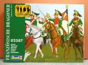 1/72 REVELL FRENCH DRAGOONS MODEL KIT # 02587