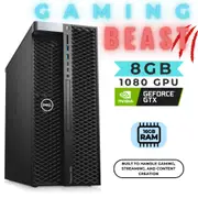 Big Dell Gaming Tower Beast Xeon/i7 Quad-core 2.9GHz 16GB 500GB SSD 8GB NVIDIA 1080 Graphics 960W - Refurbished