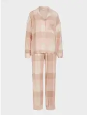 BNWT PETER ALEXANDER CARAMEL BUFFALO CHECK BAMBOO FLANNELETTE PYJAMA SET SIZE XL