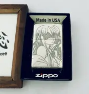 Zippo Code Geass Lelouch of the Rebellion C.C. Silver double-sided Logo