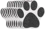 BESTonZON Bath Grip Stickers Non-Slip Bathtub Stickers Decorative Paw Floor Mat Home Safety Black
