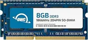 OWC 16GB (2 x 8GB) PC14900 DDR3 1866MHz SO-DIMMs Memory RAM Upgrade Compatible with 2015 (Late) iMac 27" w/Retina 5K Models and Compatible PCs (OWC1867DDR3S16P)