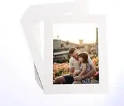 Picture Mounts for Frames 10Pcs, 10x8 White Photo Picture Mounts, Acid Free Photo Mount Mat Board with Aperture for Image Display Artworks Paintings