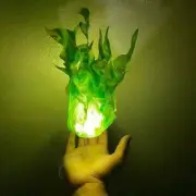 Floating Fireball Halloween Props
