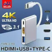 USB-C 3.0 HDMI Adapter Converter Hub For iPhone 15 16 Pro Max MacBook iPad