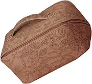 [DuBom] High-end Embossed Pattern Luggage Bag with Large Opening and Smooth for Large Opening and Smooth Zip for Easy Access, Cherry Pink