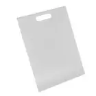 AU Acrylic Cutting Board Transparent Look Versatile Easy Grip Handle Chopping