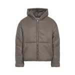 [Mordecai] Mordecai-Mud Brown Hoodie Puffer-Uomo L STAND