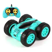 Catzon MINI Stunt RC Cars Double Sided Driving 360 Rotating for Boys Girls 06 Green