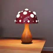 The Shiitake Mushroom Lamp Dimmable 3 Light Modes Table Lamp Home Decor AU Plug