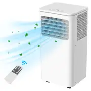 Advwin 9000BTU Portable Air Conditioner 2000W Evaporative Cooler Fan Window Air Conditioning Unit White Optional WIFI Function Movable