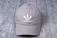 在飛比找旋轉拍賣優惠-Adidas灰色三葉老帽